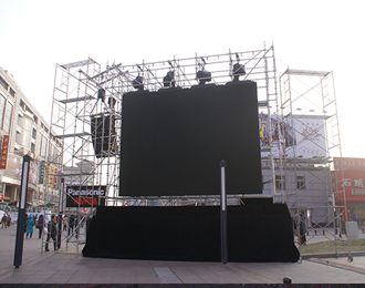 王府井LED大屏幕支撑